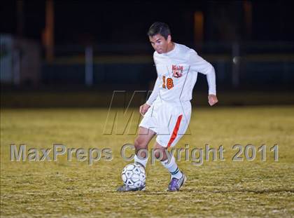 Thumbnail 3 in Soccer East Lincolnton vs. Lincolnton (NCHSAA Playoffs) photogallery.