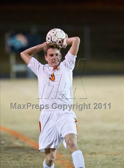 Thumbnail 1 in Soccer East Lincolnton vs. Lincolnton (NCHSAA Playoffs) photogallery.
