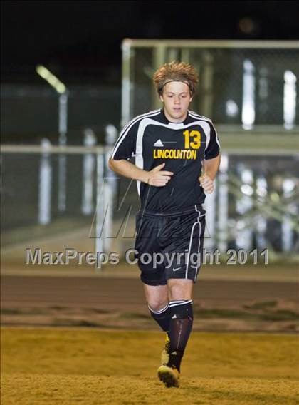 Thumbnail 3 in Soccer East Lincolnton vs. Lincolnton (NCHSAA Playoffs) photogallery.