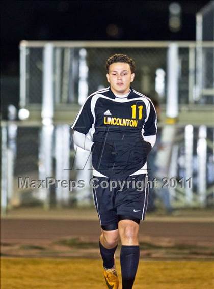 Thumbnail 2 in Soccer East Lincolnton vs. Lincolnton (NCHSAA Playoffs) photogallery.