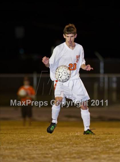 Thumbnail 1 in Soccer East Lincolnton vs. Lincolnton (NCHSAA Playoffs) photogallery.