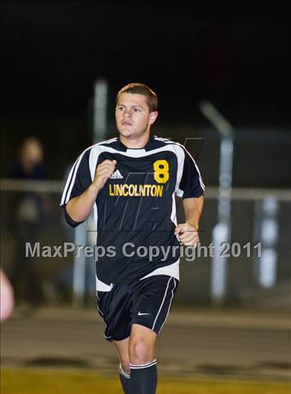 Thumbnail 2 in Soccer East Lincolnton vs. Lincolnton (NCHSAA Playoffs) photogallery.