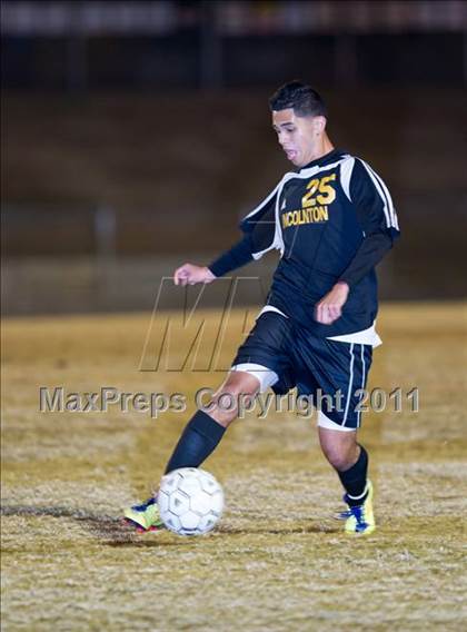 Thumbnail 1 in Soccer East Lincolnton vs. Lincolnton (NCHSAA Playoffs) photogallery.
