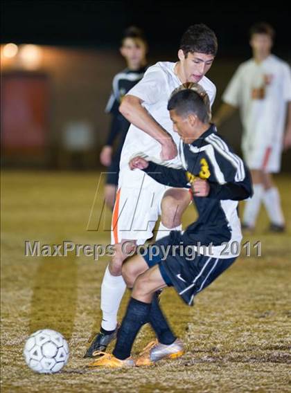 Thumbnail 2 in Soccer East Lincolnton vs. Lincolnton (NCHSAA Playoffs) photogallery.