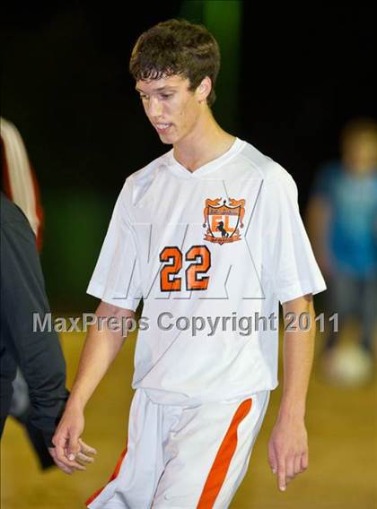 Thumbnail 2 in Soccer East Lincolnton vs. Lincolnton (NCHSAA Playoffs) photogallery.