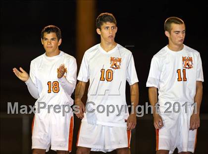 Thumbnail 3 in Soccer East Lincolnton vs. Lincolnton (NCHSAA Playoffs) photogallery.