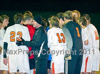Thumbnail 1 in Soccer East Lincolnton vs. Lincolnton (NCHSAA Playoffs) photogallery.
