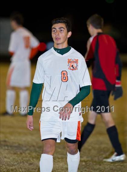 Thumbnail 1 in Soccer East Lincolnton vs. Lincolnton (NCHSAA Playoffs) photogallery.