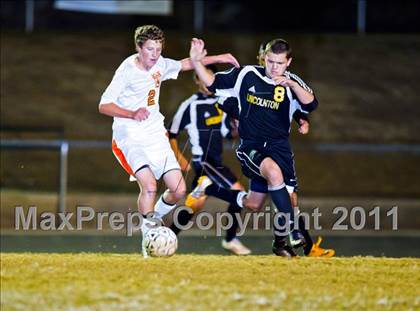 Thumbnail 1 in Soccer East Lincolnton vs. Lincolnton (NCHSAA Playoffs) photogallery.