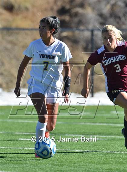 Thumbnail 2 in Faith Lutheran vs. South Tahoe  photogallery.