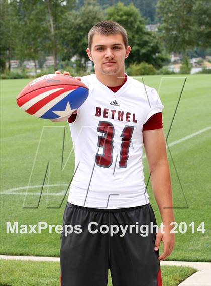 Thumbnail 3 in Bethel (USA Football/MaxPreps Media Day Event) photogallery.