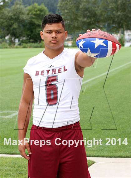 Thumbnail 3 in Bethel (USA Football/MaxPreps Media Day Event) photogallery.