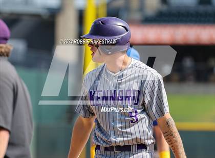 Thumbnail 2 in Nazareth vs. Kennard (UIL 1A Baseball Semifinal) photogallery.