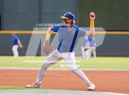 Thumbnail 3 in Nazareth vs. Kennard (UIL 1A Baseball Semifinal) photogallery.