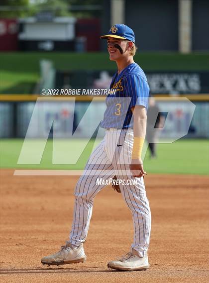 Thumbnail 2 in Nazareth vs. Kennard (UIL 1A Baseball Semifinal) photogallery.
