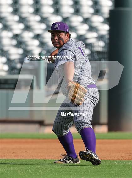 Thumbnail 2 in Nazareth vs. Kennard (UIL 1A Baseball Semifinal) photogallery.