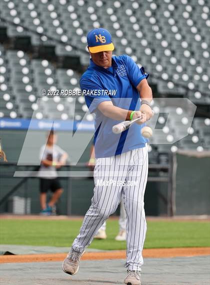 Thumbnail 2 in Nazareth vs. Kennard (UIL 1A Baseball Semifinal) photogallery.