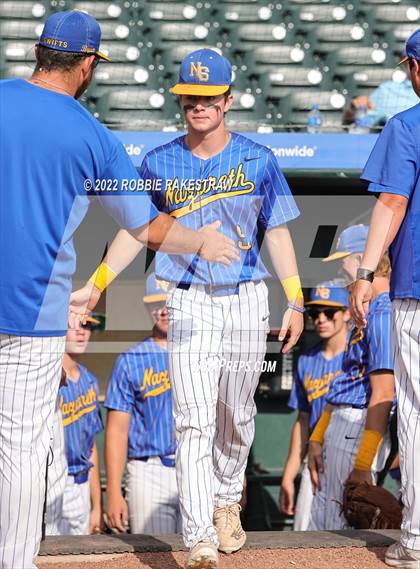 Thumbnail 1 in Nazareth vs. Kennard (UIL 1A Baseball Semifinal) photogallery.