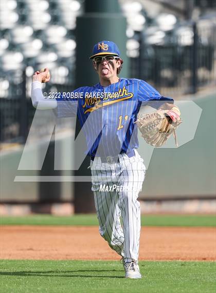 Thumbnail 1 in Nazareth vs. Kennard (UIL 1A Baseball Semifinal) photogallery.