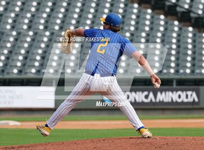 Thumbnail 2 in Nazareth vs. Kennard (UIL 1A Baseball Semifinal) photogallery.