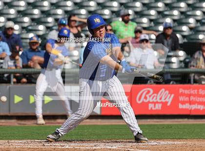 Thumbnail 3 in Nazareth vs. Kennard (UIL 1A Baseball Semifinal) photogallery.