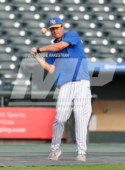 Thumbnail 1 in Nazareth vs. Kennard (UIL 1A Baseball Semifinal) photogallery.
