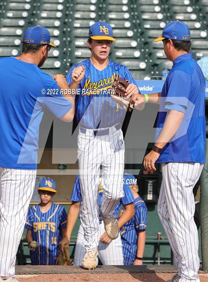 Thumbnail 2 in Nazareth vs. Kennard (UIL 1A Baseball Semifinal) photogallery.