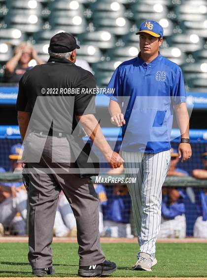 Thumbnail 1 in Nazareth vs. Kennard (UIL 1A Baseball Semifinal) photogallery.