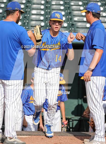 Thumbnail 2 in Nazareth vs. Kennard (UIL 1A Baseball Semifinal) photogallery.