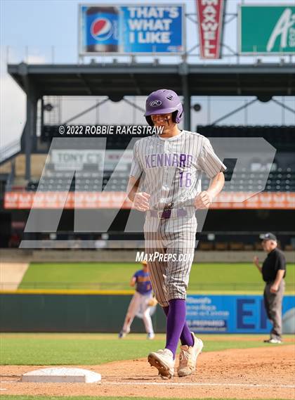 Thumbnail 2 in Nazareth vs. Kennard (UIL 1A Baseball Semifinal) photogallery.