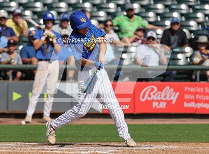 Thumbnail 2 in Nazareth vs. Kennard (UIL 1A Baseball Semifinal) photogallery.