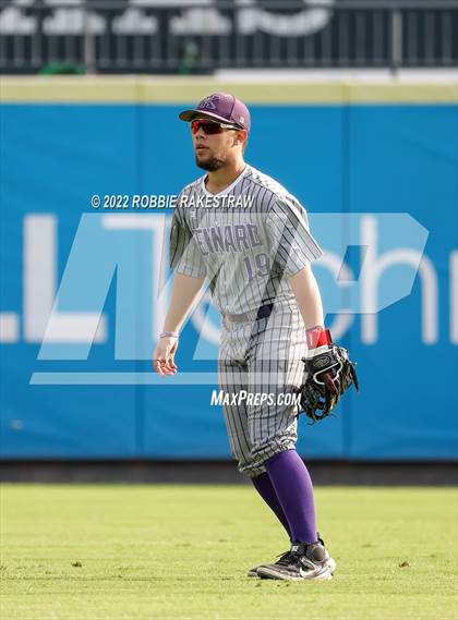 Thumbnail 3 in Nazareth vs. Kennard (UIL 1A Baseball Semifinal) photogallery.