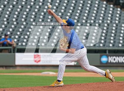 Thumbnail 2 in Nazareth vs. Kennard (UIL 1A Baseball Semifinal) photogallery.