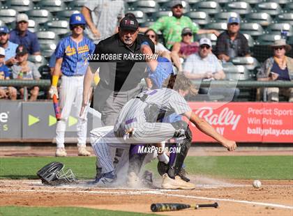 Thumbnail 1 in Nazareth vs. Kennard (UIL 1A Baseball Semifinal) photogallery.
