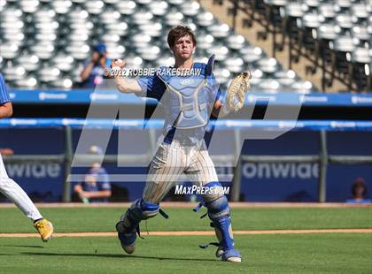Thumbnail 1 in Nazareth vs. Kennard (UIL 1A Baseball Semifinal) photogallery.
