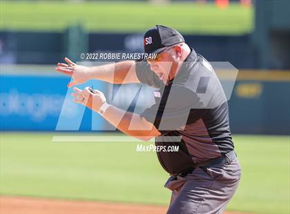 Thumbnail 2 in Nazareth vs. Kennard (UIL 1A Baseball Semifinal) photogallery.