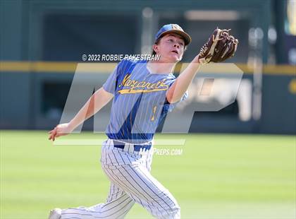 Thumbnail 2 in Nazareth vs. Kennard (UIL 1A Baseball Semifinal) photogallery.