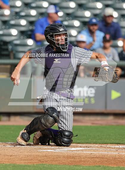 Thumbnail 3 in Nazareth vs. Kennard (UIL 1A Baseball Semifinal) photogallery.
