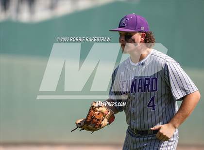 Thumbnail 2 in Nazareth vs. Kennard (UIL 1A Baseball Semifinal) photogallery.