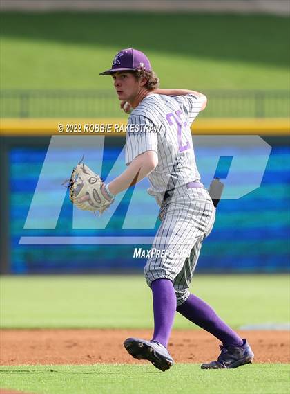 Thumbnail 1 in Nazareth vs. Kennard (UIL 1A Baseball Semifinal) photogallery.
