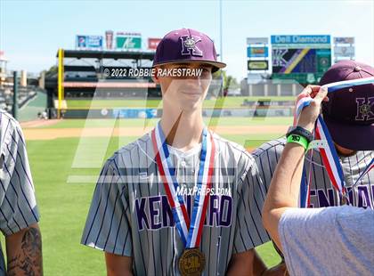Thumbnail 1 in Nazareth vs. Kennard (UIL 1A Baseball Semifinal) photogallery.