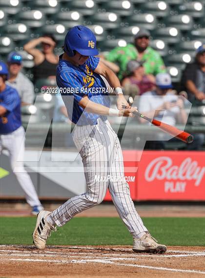 Thumbnail 3 in Nazareth vs. Kennard (UIL 1A Baseball Semifinal) photogallery.