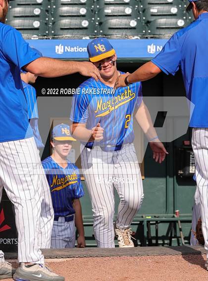 Thumbnail 1 in Nazareth vs. Kennard (UIL 1A Baseball Semifinal) photogallery.