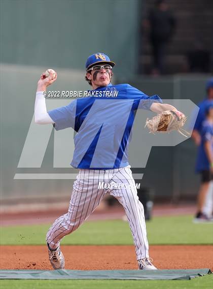 Thumbnail 3 in Nazareth vs. Kennard (UIL 1A Baseball Semifinal) photogallery.