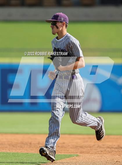 Thumbnail 3 in Nazareth vs. Kennard (UIL 1A Baseball Semifinal) photogallery.