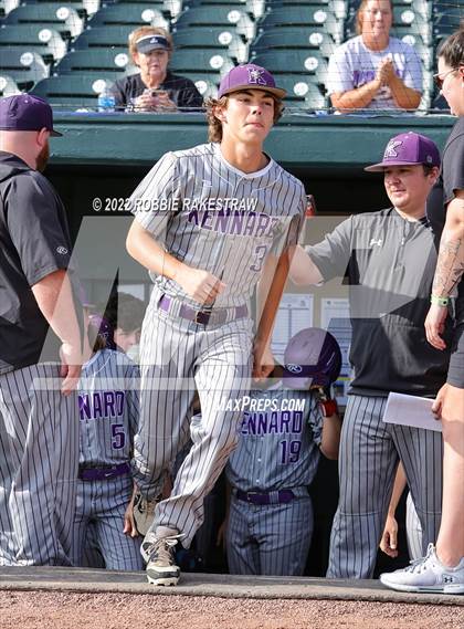 Thumbnail 1 in Nazareth vs. Kennard (UIL 1A Baseball Semifinal) photogallery.