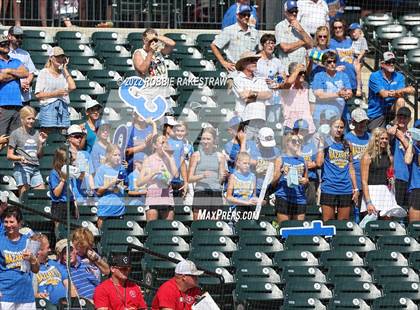 Thumbnail 3 in Nazareth vs. Kennard (UIL 1A Baseball Semifinal) photogallery.