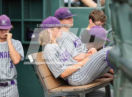Thumbnail 1 in Nazareth vs. Kennard (UIL 1A Baseball Semifinal) photogallery.