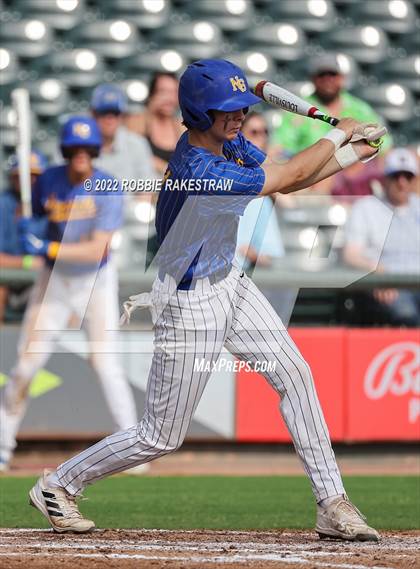Thumbnail 3 in Nazareth vs. Kennard (UIL 1A Baseball Semifinal) photogallery.