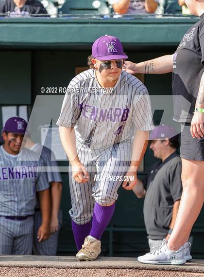 Thumbnail 2 in Nazareth vs. Kennard (UIL 1A Baseball Semifinal) photogallery.